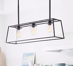 Zaire Iron Chandelier (9")