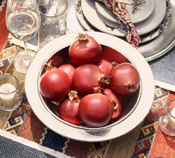Rustic Metal Serving Bowl