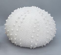 Decorative Lit Frosted Glass Sea Urchin