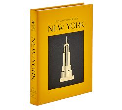 Leather New York Coffee Table Book