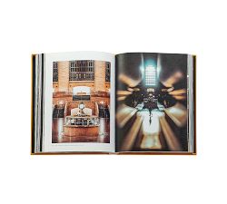 Leather New York Coffee Table Book