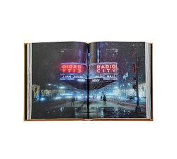 Leather New York Coffee Table Book