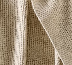 Renata Waffle Knit Throw