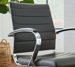 Darson Low Back Swivel Desk Chair - Thumbnail 3