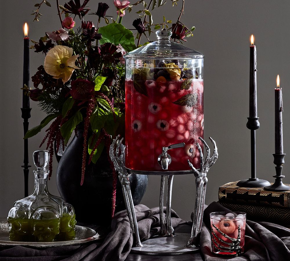 Open Box: Skeleton Drink Dispenser Stand | Pottery Barn