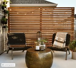 Open Box: Abbott FSC® Acacia Woven Outdoor Lounge Chair