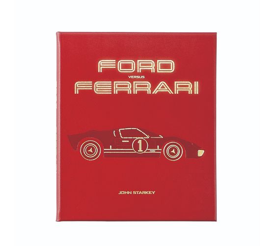 Leather Ford vs. Ferrari Book | Pottery Barn