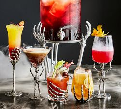 Skeleton Stemless Wine Glass