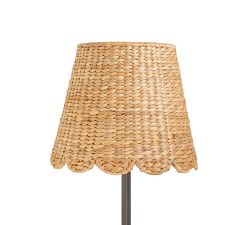 Zafferano Wicker Shade for Poldina Floor Lamps
