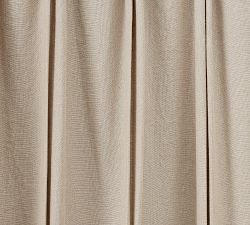 Belgian Flax Linen Pinch Pleat Blackout Curtain
