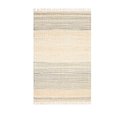 Open Box: Marina Handwoven Flatweave Rug, 4' x 6' - Flax Multi