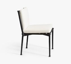 Ellis Metal Outdoor Dining Side &amp; Armchair