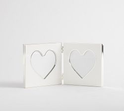 Enamel Heart Bifold Frames