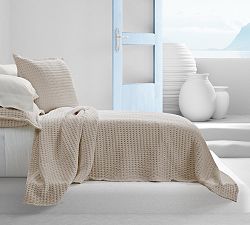 Open Box: Roche Cotton Coverlet, King/Cal. King - Sand