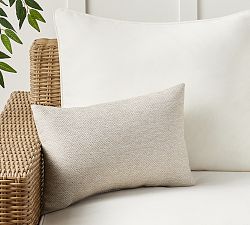 Open Box: Sunbrella&#174; Recycled Woven Outdoor Pillow, 14&quot; x 20&quot; - Dune