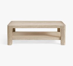 Open Box: Aptos Rectangular Coffee Table (48") - Sandwash