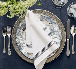 Brandon Maxwell Madison Grosgrain  Napkins - Set of 4