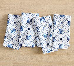 Mark D. Sikes Clementine Geometric Napkin​s - Set of 4
