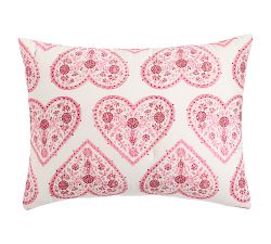 Valentine's Day Heart Comforter Sham