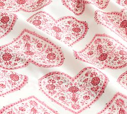 Valentine's Day Heart Pillowcases - Set of 2
