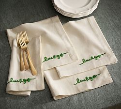 Lucky You Cotton Napkins - Set of 4