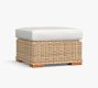 Huntington  Wicker Outdoor Ottoman (27")