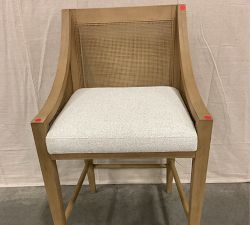 Open Box: Atwood Cane Counter Stool - Seadrift