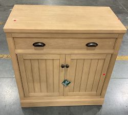 Open Box: Aubrey Modular Media Collection, Cabinet Door Base 36&quot;W x 36&quot;H - Seadrift