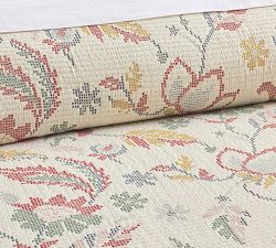 Floral Matelasse Coverlet