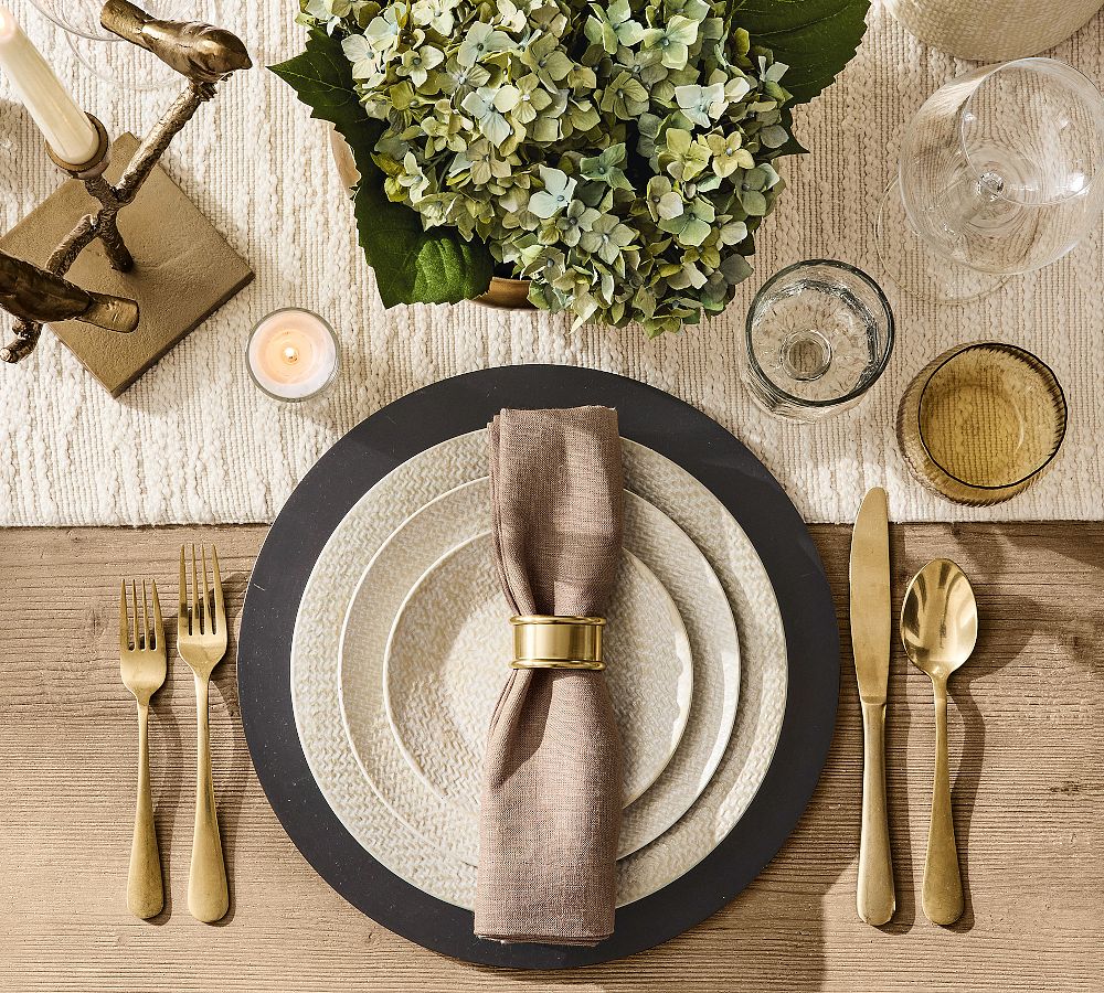 Elena Stoneware Dinnerware Sets Set Size: 12-Piece