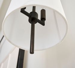 Fallon Forged-Iron Shade Pendant (8")