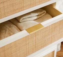 Westly Cane 5-Drawer Tall Dresser (26&quot;)