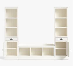 Aubrey 3-Piece Entryway Set With Cabinets