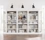 Aubrey Corner Bookcase with Cabinet (28.5")​