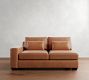Build Your Own Big Sur Square Arm Deep Seat Leather Sectional