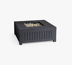 Indio Metal Square Fire Pit Table with Lid (36")
