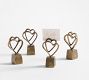 Interlocking Hearts Place Card Holders - Set of 4