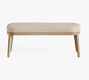 Layton Leather Dining Bench