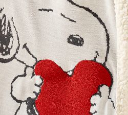 Peanuts Snoopy™ Hearts Jacquard Knit Throw