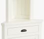 Aubrey Corner Bookcase with Cabinet (28.5")​