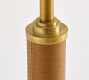 Chambers Leather Table Lamp (32")