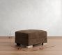 Turner Leather Ottoman