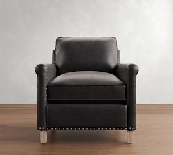 Tyler Roll Arm Leather Chair