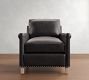 Tyler Roll Arm Leather Chair