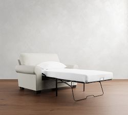 Buchanan Roll Arm Twin Sleeper Sofa with Memory Foam Mattress (56&quot;)