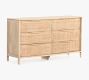 Dolores 6-Drawer Cane Dresser (58")