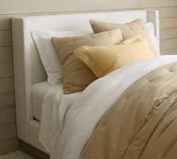 Jake Upholstered Wood Base Platform Bed