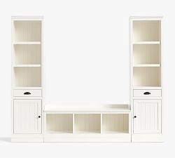 Aubrey 3-Piece Entryway Set With Cabinets