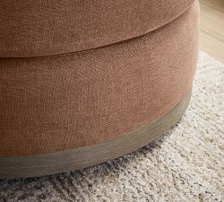 Balboa Wood Base Swivel Chair