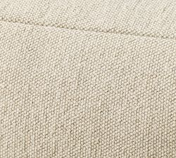 Cora Solid Year Round Pouf